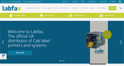 Desktop Screenshot of labfax.co.uk