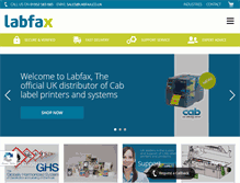 Tablet Screenshot of labfax.co.uk